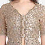 Three-Quarter Sleeves Dress Material